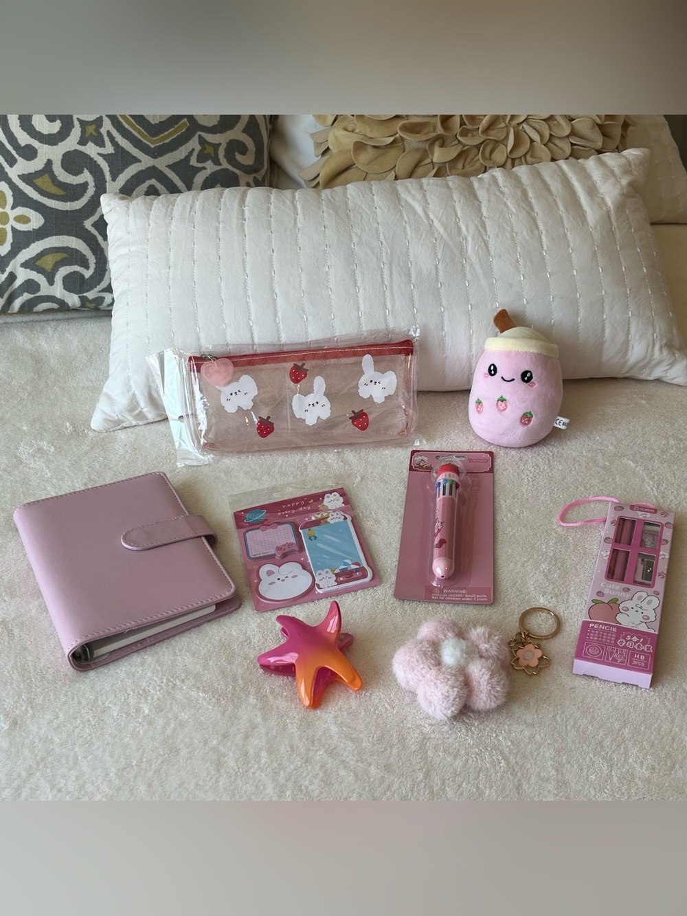 Mystery Box - Pastel Cute Kawaii Stationery Gift Set - Home Office Accessories - Picture 2 of 3